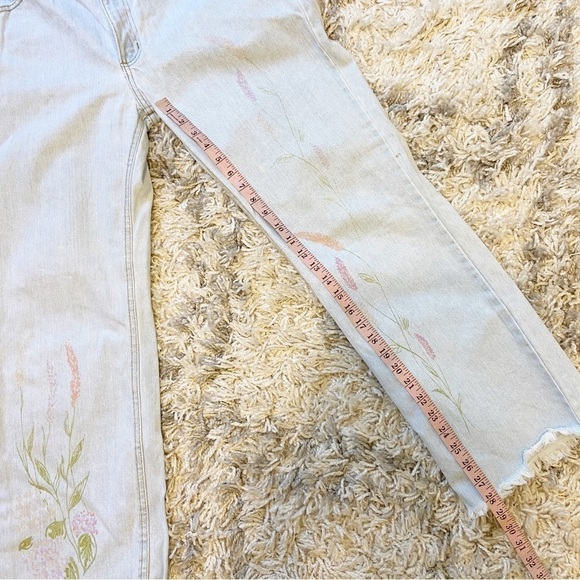 Ralph Lauren | Vintage Painted Cropped Flare Size 14 - Picture 13 of 15